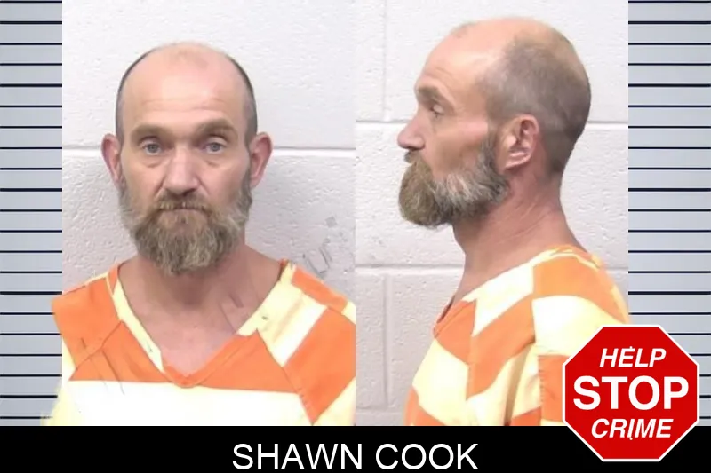 Shawn Cook mugshot