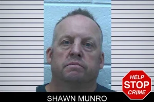 Shawn Munro mugshot