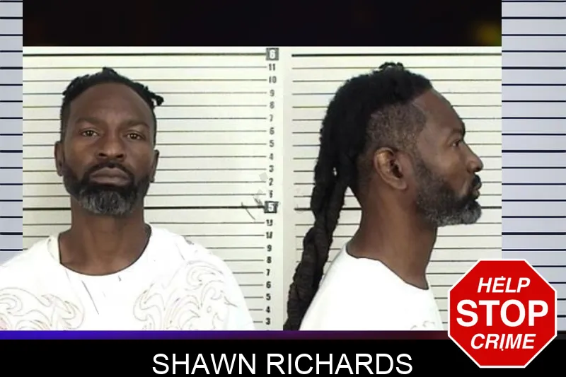 Shawn Richards mugshot