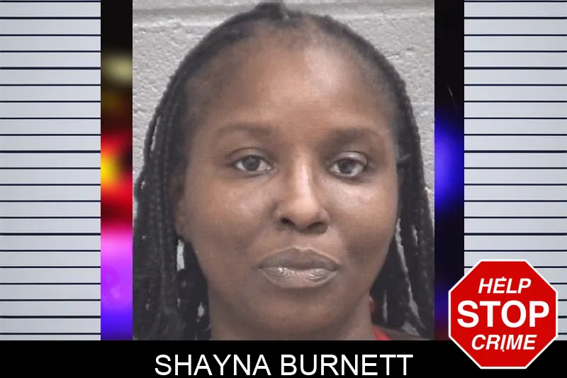 Shayna Burnett mugshot