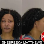 Shebreeka Matthews mugshot