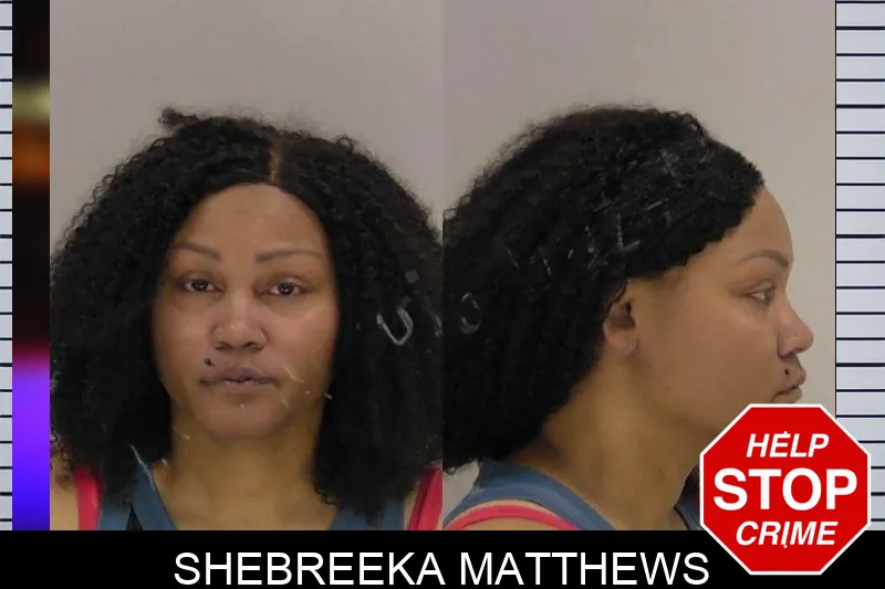 Shebreeka Matthews mugshot