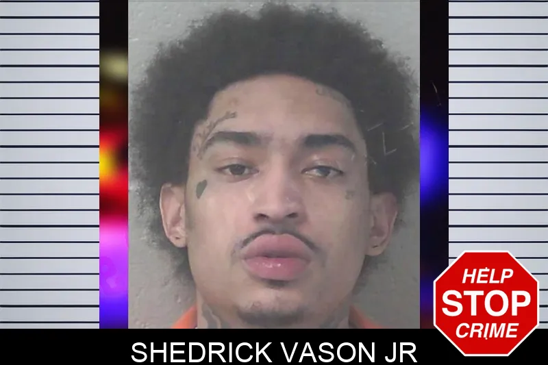 Shedrick Vason Jr mugshot