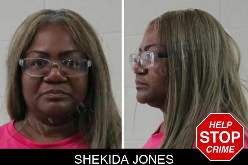 Shekida Jones mugshot – Houston County , Georgia Shekida Jones mugshot