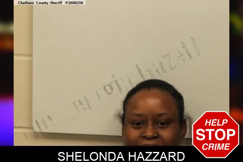 Shelonda Hazzard mugshot – Chatham County , Georgia Shelonda Hazzard mugshot