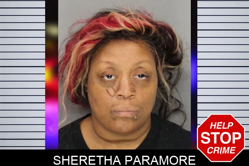 Sheretha Paramore mugshot