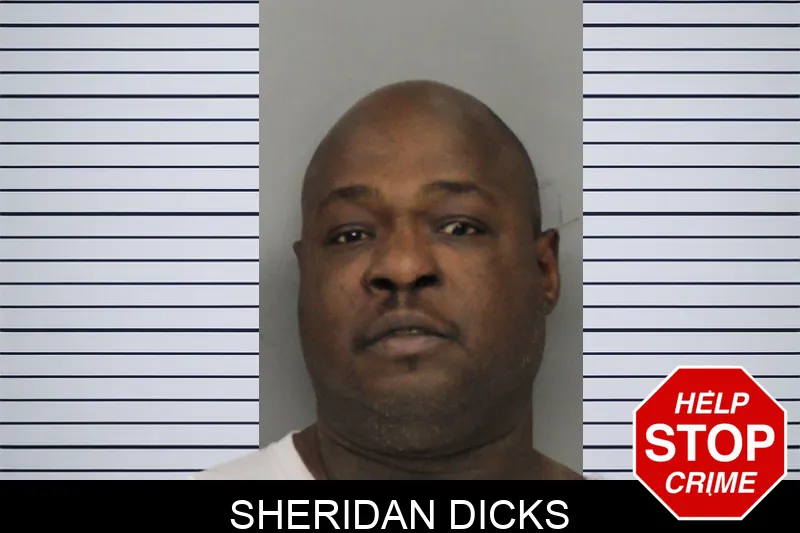 Sheridan Dicks mugshot