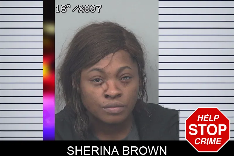 Sherina Brown mugshot