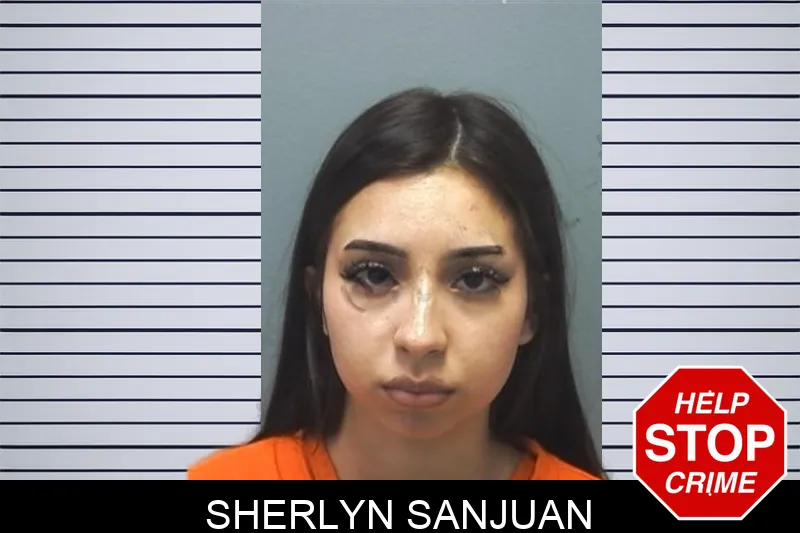 Sherlyn Sanjuan mugshot
