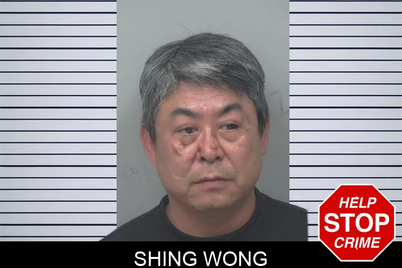 Shing Wong mugshot