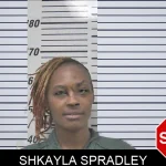Shkayla Spradley mugshot