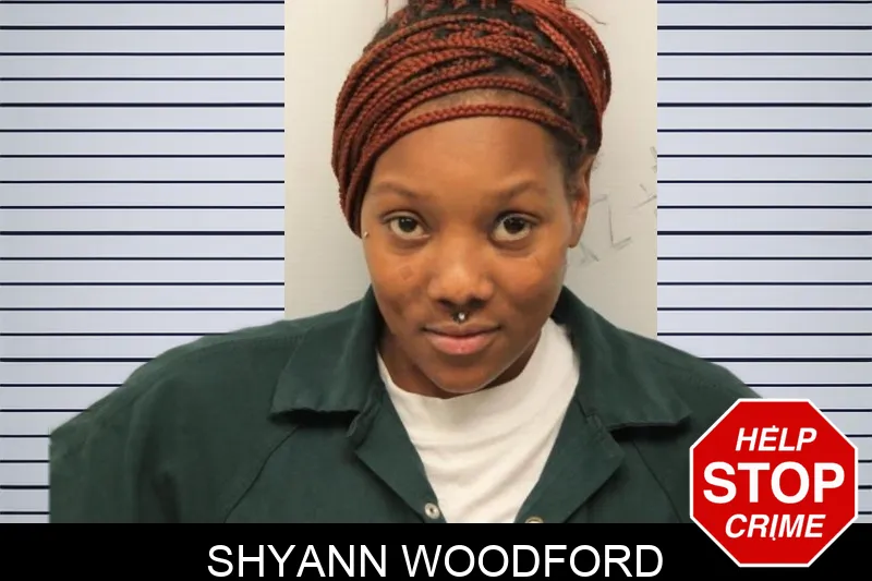 Shyann Woodford mugshot