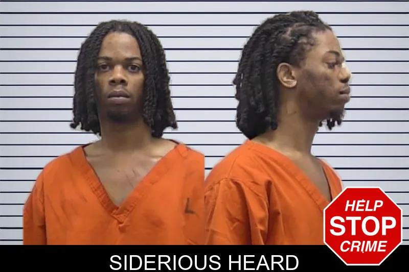 Siderious Heard mugshot