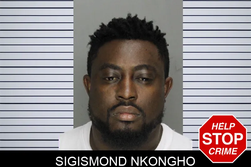 Sigismond Nkongho mugshot