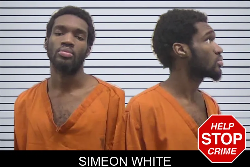 Simeon White mugshot
