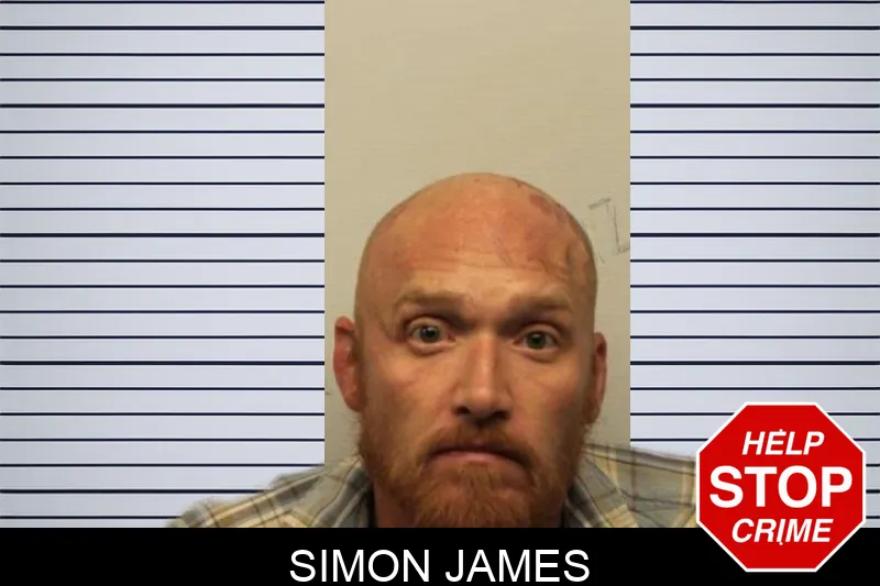 Simon James mugshot