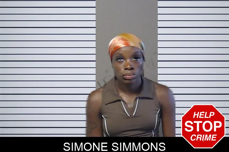 Simone Simmons mugshot