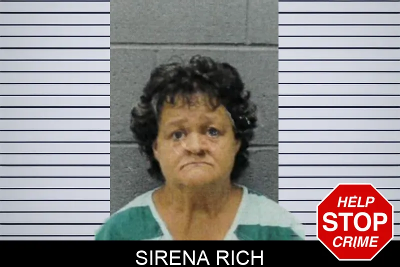 Sirena Rich mugshot
