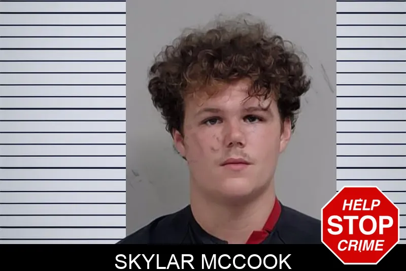 Skylar McCook mugshot