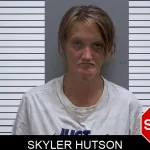 Skyler Hutson mugshot