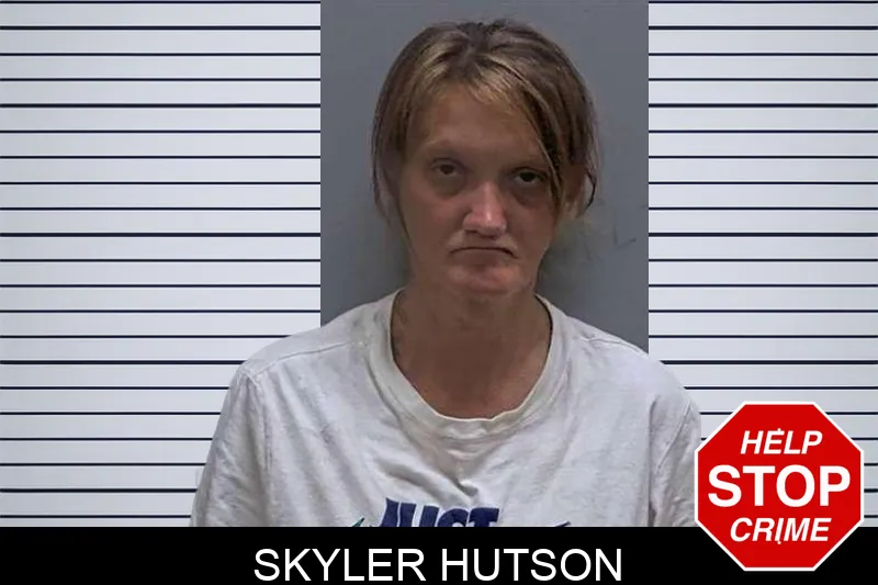 Skyler Hutson mugshot