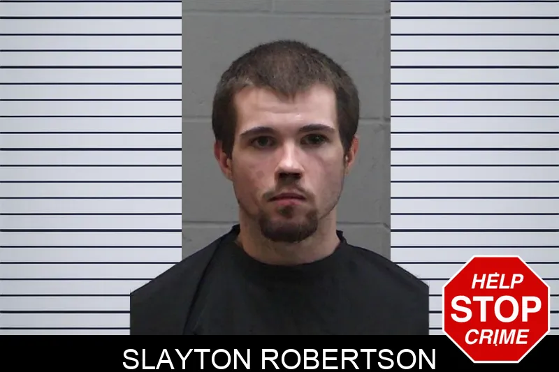 Slayton Robertson mugshot