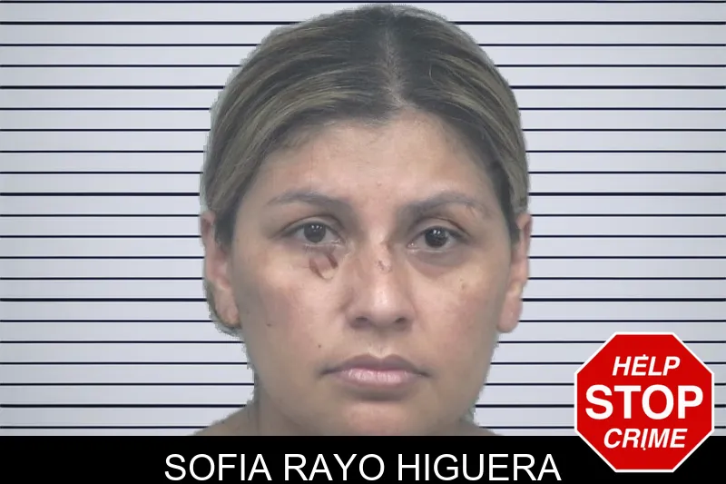 Sofia Rayo Higuera mugshot