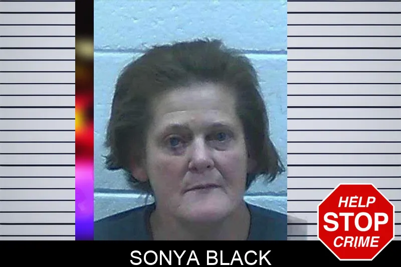 Sonya Black mugshot