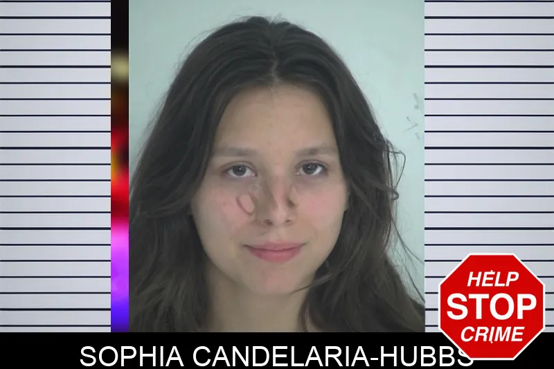 Sophia Candelaria-Hubbs mugshot
