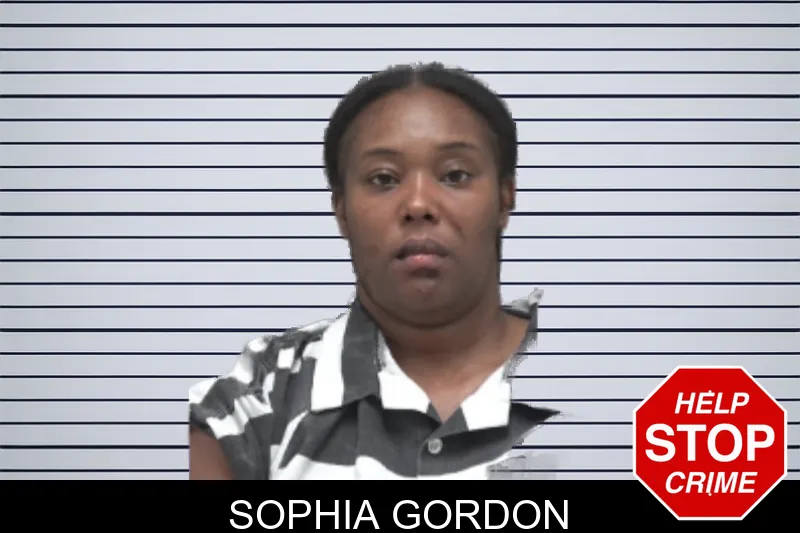 Sophia Gordon mugshot