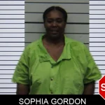 Sophia Gordon mugshot