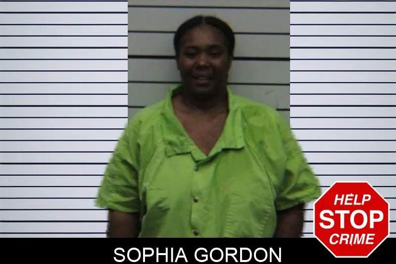 Sophia Gordon mugshot