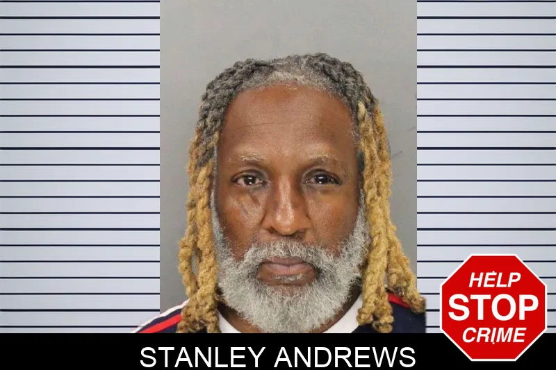 Stanley Andrews mugshot