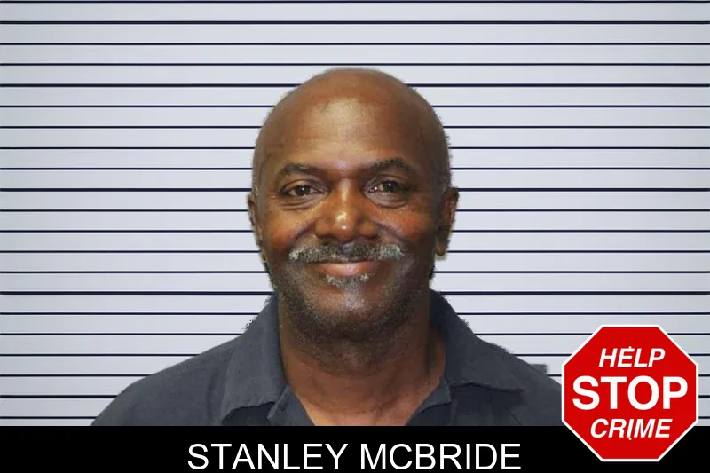 Stanley McBride mugshot