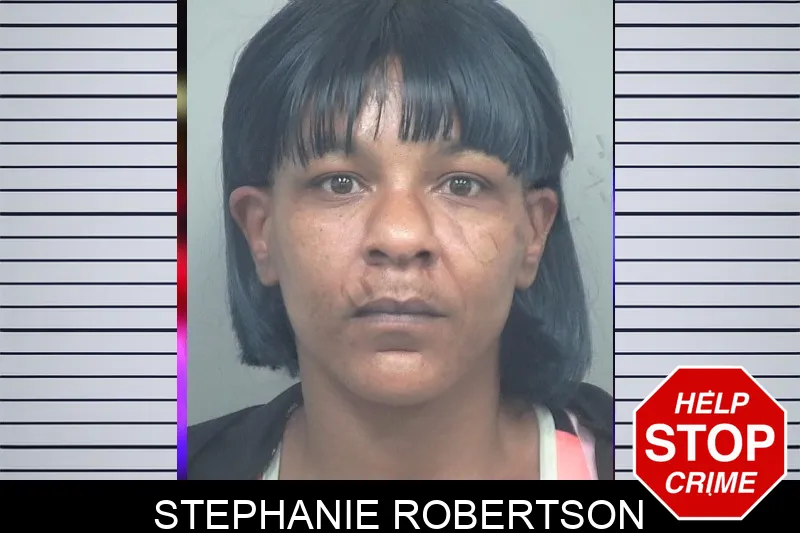 Stephanie Robertson mugshot