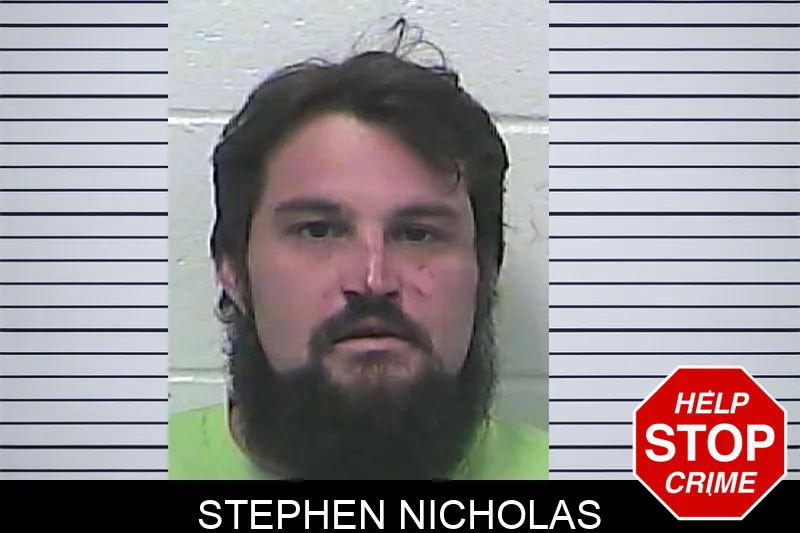 Stephen Nicholas mugshot