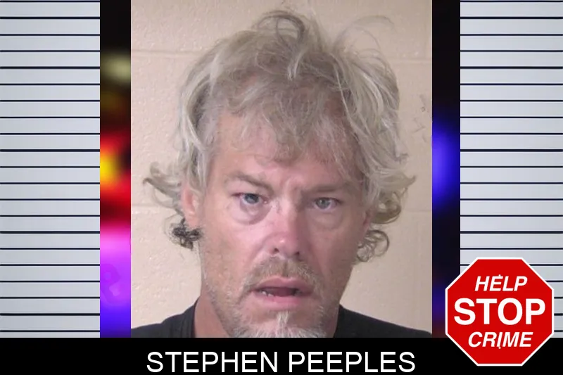Stephen Peeples mugshot
