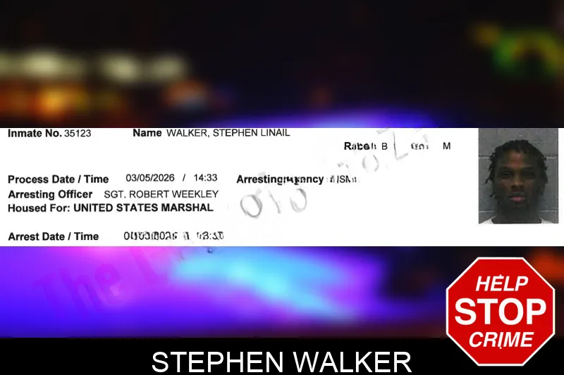 Stephen Walker mugshot