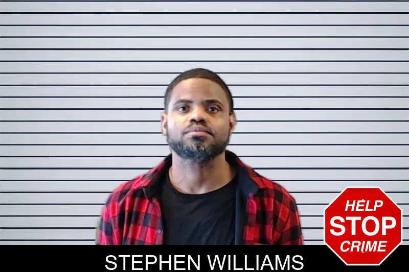 Stephen Williams mugshot