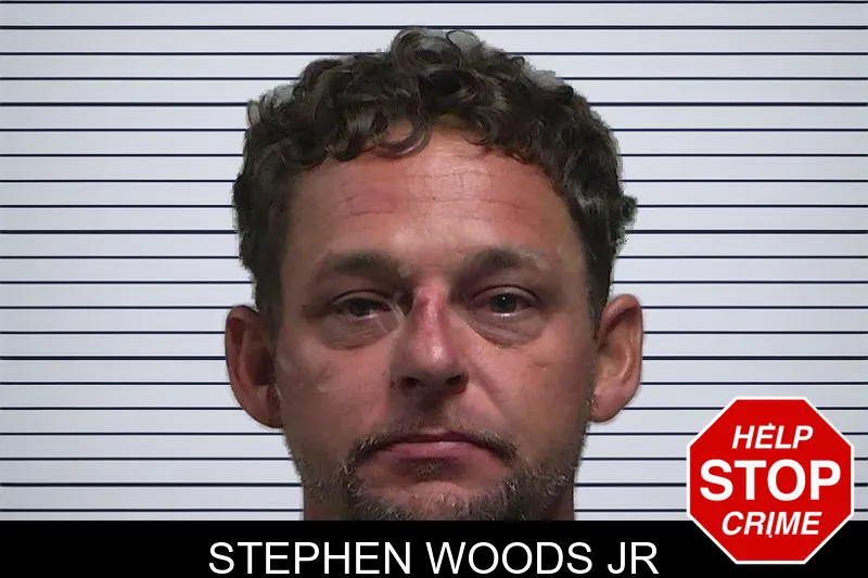 Stephen Woods Jr mugshot