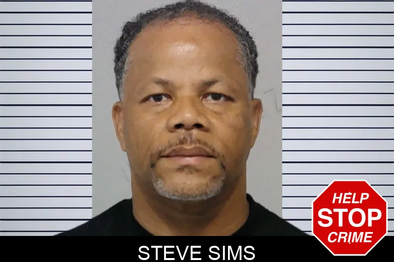 Steve Sims mugshot