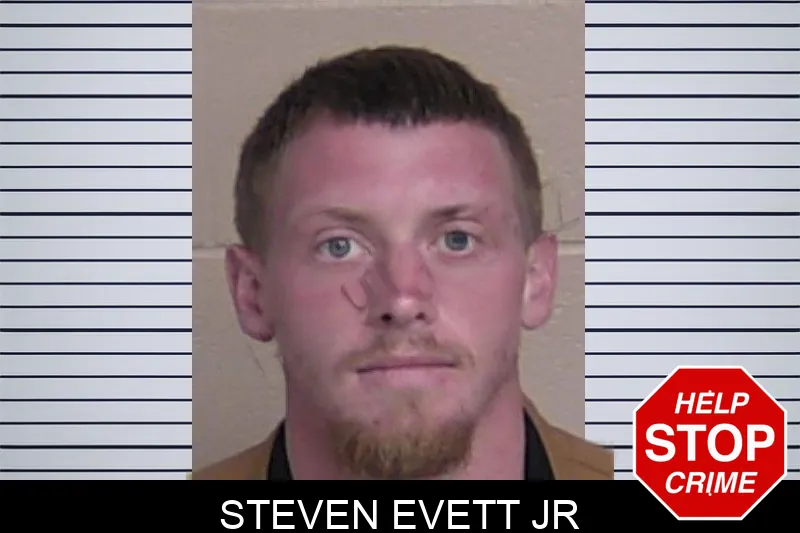 Steven Evett Jr mugshot