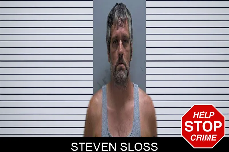 Steven Sloss mugshot