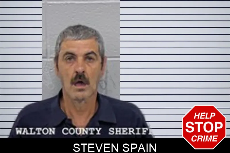 Steven Spain mugshot – Walton County , Georgia Steven Spain mugshot