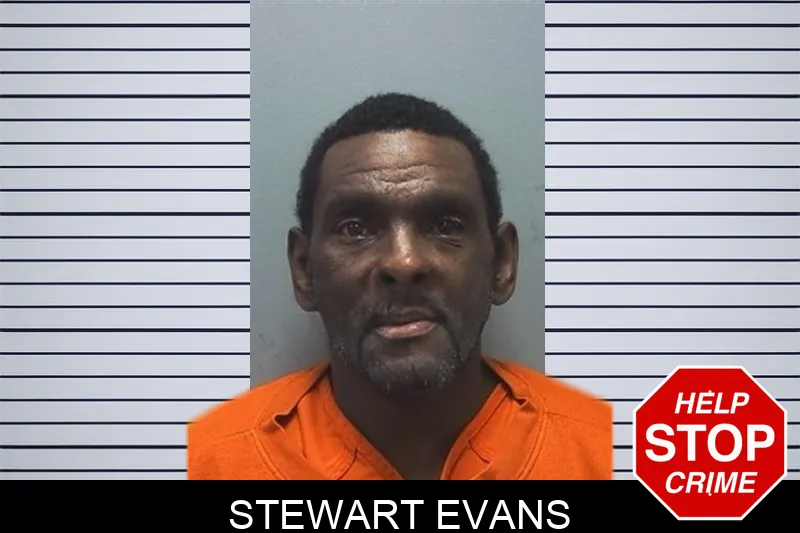 Stewart Evans mugshot