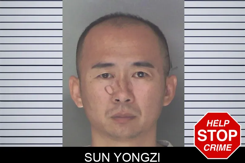 Sun Yongzi mugshot