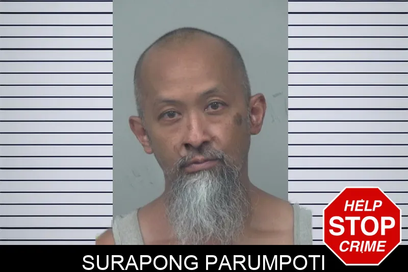 Surapong Parumpoti mugshot