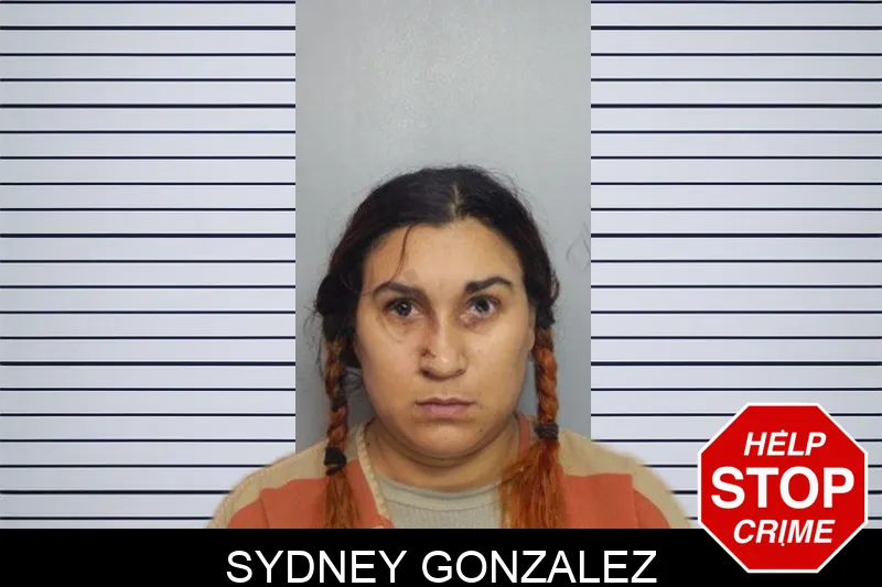 Sydney Gonzalez mugshot