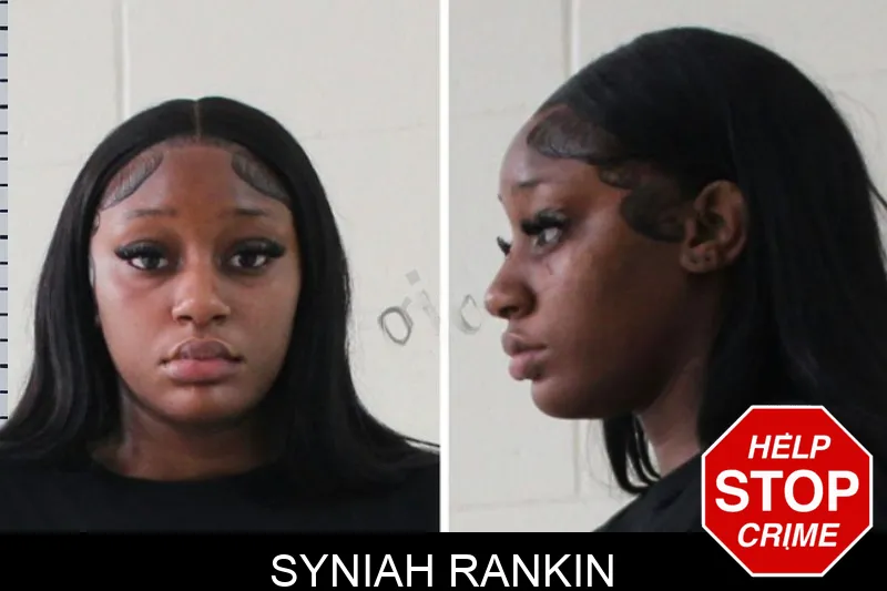 Syniah Rankin mugshot