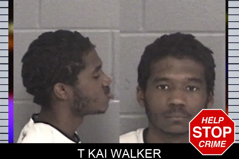 T Kai Walker mugshot